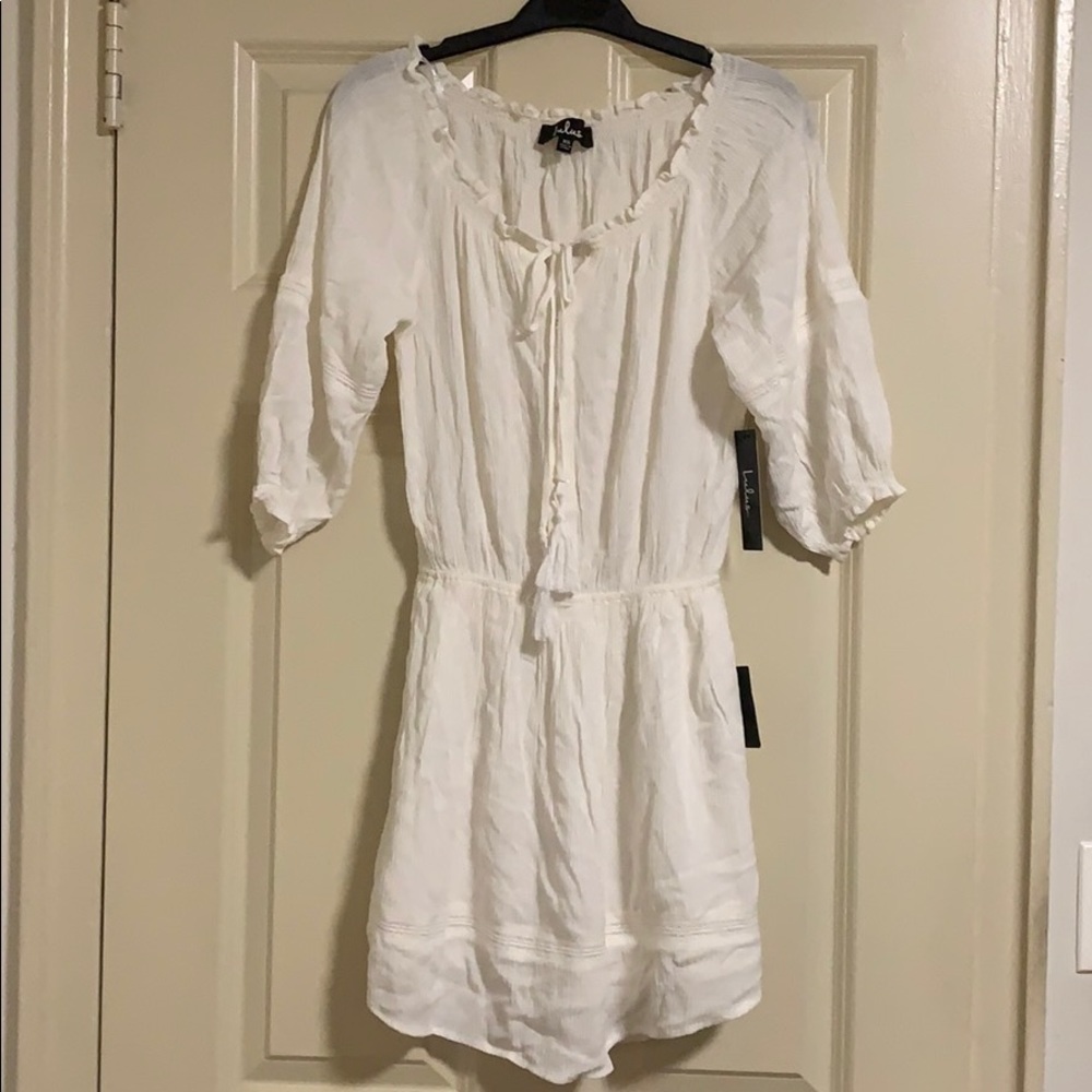 Lulu’s Zappa Off-the-Shoulder Long Sleeve Dress